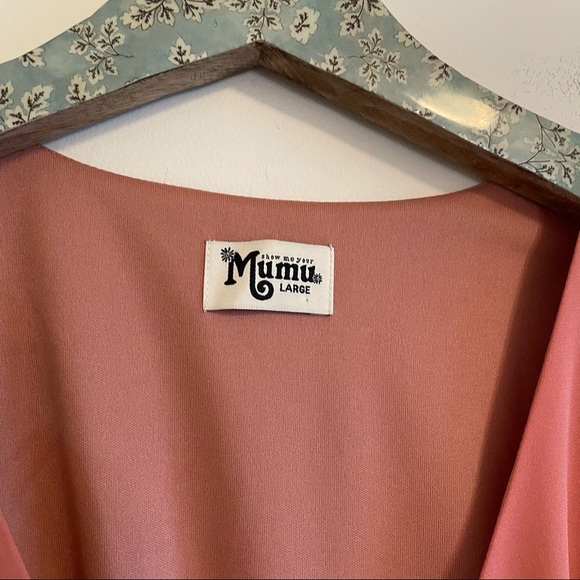 NWT SMYM Sophia Wrap Dress Rustic Mauve - Picture 6 of 8